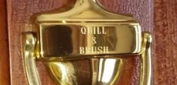 logo: Quill & Brush