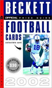 The Official Price Guide To Football Cards