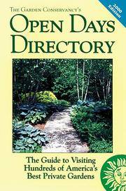 Buy open directory books - Garden Conservancy\'S Open Days Directory 2000: The Guide To Visiting Hundreds Of America\'S Best Private Gardens