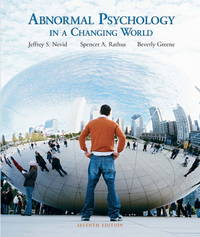image of Abnormal Psychology in a Changing World (7th Edition)