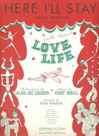 Sheet music (1) from this Broadway show. Song: Here I'll Stay Sheet music (1) from this Broadway show. Song: Here I'll Stay