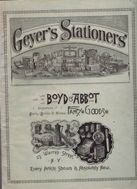 GEYER'S  STATIONERS' ILLUSTRATED CATALOGUE