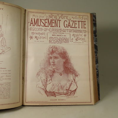 Image for New York Amusement Gazette. Record of Operas Theatres and Other Entertainments.