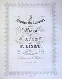 3 Etudes de Concert pour Piano d&eacute;di&eacute;es &agrave; E. Liszt... No. 1 [3]