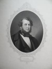 Fine mezzotint portrait engraving by George Zobel after the photograph by Caldesi