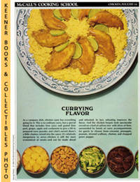 McCall's Cooking School Recipe Card: Chicken, Poultry 14 - Chicken Curry  (Replacement McCall's Recipage or Recipe Card For 3-Ring Binders)