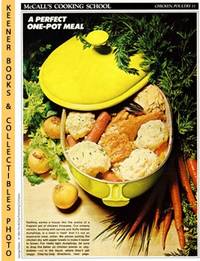 McCall's Cooking School Recipe Card: Chicken, Poultry 11 - Chicken  Fricassee With Dumplings (Replacement McCall's Recipage or Recipe Card For  3-Ring Binders)