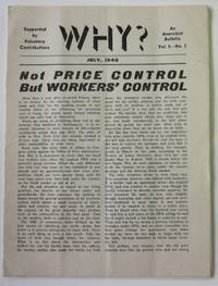 Why? An Anarchist Bulletin - Vol. 5 No. 3, July 1946 Why? An Anarchist Bulletin - Vol. 5 No. 3, July 1946