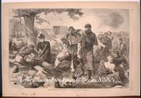 Winslow Homer's Civil War Wood Engraving for Harper's Weekly: The Surgeon at Work at the Rear During an Engagement