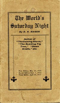 The World's Saturday Night . . . [wrapper title]