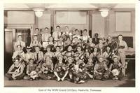 PROFESSIONAL PHOTOGRAPH OF THE CAST OF THE WSM GRAND OLD OPRY, NASHVILLE, TENNESSEE