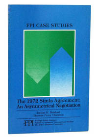 The 1972 Simla Agreement: An Asymmetrical Negotiation The 1972 Simla Agreement: An Asymmetrical Negotiation
