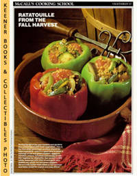 McCall's Cooking School Recipe Card: Vegetables 17 - Ratatouille-Stuffed  Peppers (Replacement McCall's Recipage or Recipe Card For 3-Ring Binders)
