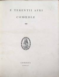 P. Terentii Afri Comoediae