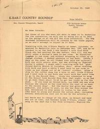 ANNUAL FAN CLUB CONVENTION: NASHVILLE, TENNESSEE, October 13-14, 1968 ANNUAL FAN CLUB CONVENTION: NASHVILLE, TENNESSEE, October 13-14, 1968
