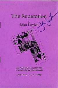 The Reparation: The Complete Restoration of a Torn, Signed Playing Card The Reparation: The Complete Restoration of a Torn, Signed Playing Card