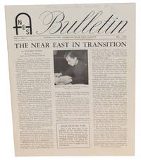ANES Bulletin, Vol. I, No. 1, May 1948 (The American Near East Society)