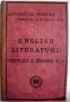 English Literature : Literature Primers