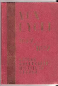 VOX LYCEI 1887 - 1937 - Lisgar Collegiate Institute Ottawa Ontario ( Year Book / Yearbook ) VOX LYCEI 1887 - 1937 - Lisgar Collegiate Institute Ottawa Ontario ( Year Book / Yearbook )