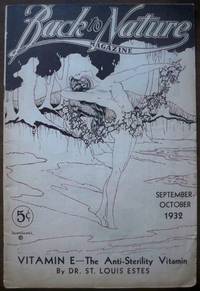 BACK TO NATURE MAGAZINE, SEPTEMBER-OCTOBER 1932, VOL. 17, NO. 3