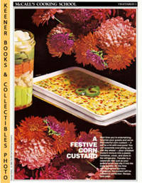 McCall's Cooking School Recipe Card: Vegetables 3 - Calico Corn Custard  (Replacement McCall's Recipage or Recipe Card For 3-Ring Binders)