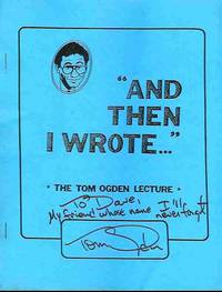 And Then I Wrote And Then I Wrote