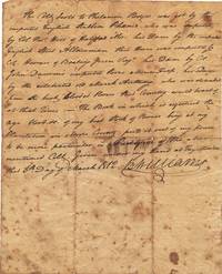A Handwritten Pedigree Of An Early American Horse; It Mentions John Hoomes Of Virginia, Who Imported The Great Stallion Diomed