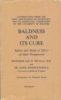 Baldness and Its Cure Baldness and Its Cure