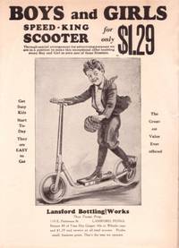 BOYS AND GIRLS SPEED-KING SCOOTER FOR ONLY $1.29