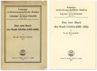 Das Rote Buch der Stadt Gorlitz (1305-1416)