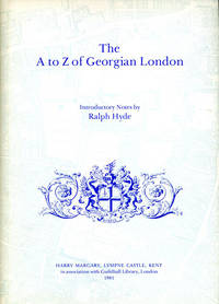The A to Z of Georgian London (Hardcover)