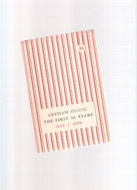 ARKHAM HOUSE:  The First 20 Years, 1939 to 1959 - A History and Bibliography Prepared By August Derleth  ( First / Twenty )