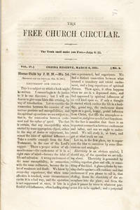 The Free Church Circular . . . Vol. IV. No. 3 [caption title]