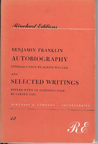 BENJAMIN FRANKLIN AUTOBIOGRAPHY BENJAMIN FRANKLIN AUTOBIOGRAPHY