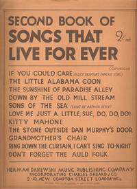 SECOND BOOK OF SONGS THAT LIVE FOR EVER