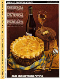 McCall's Cooking School Recipe Card: Chicken, Poultry 5 - Chicken Pot Pie  (Replacement McCall's Recipage or Recipe Card For 3-Ring Binders)