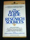 Basic Guide to Research Sources, The
