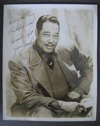 Duke Ellington Signed Original Vintage 1940's Photograph