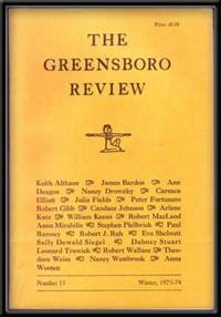 The Greensboro Review, Number 15 (Winter, 1973-1974) The Greensboro Review, Number 15 (Winter, 1973-1974)