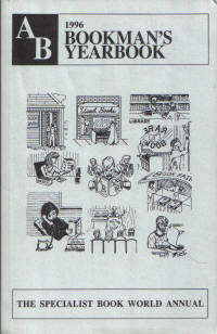 AB Bookman's Yearbook 1996