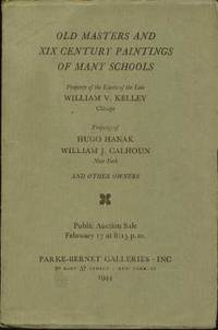 Paintings of Various Schools Including Works by Tiepolo, Constable, Romney, Turner, Beechey, Corot, Boudin, Courbet, Tissot, Hassam and Others. Property of the Estates of the Late William V. Kelley, Hugo Hank, William J. Calhoun and Other Owners Paintings of Various Schools Including Works by Tiepolo, Constable, Romney, Turner, Beechey, Corot, Boudin, Courbet, Tissot, Hassam and Others. Property of the Estates of the Late William V. Kelley, Hugo Hank, William J. Calhoun and Other Owners