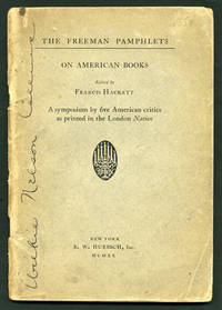 On American Books. A Symposium by five American critics as printed in the London Nation