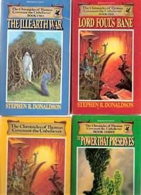 A BOXED SET: The First Chronicles of Thomas Covenant, the Unbeliever: Lord Foul's Bane; The Illearth War; The Power That Preserves ---Book 1, 2 and 3 ---3 Volumes in a Slipcase