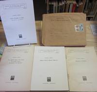 Annali di Storia del Diritto: Rassegna Internazionale, 5 Issues 1961-1964 with Cards from Author and Original Mailing Envelope