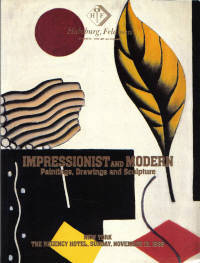 Impressionist and Modern Paintings, Drawings and Sculpture