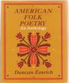 AMERICAN FOLK POETRY:
