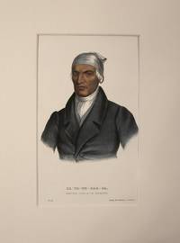 Ca-Te-He-Cas-Sa, Principal Chief of the Shawanese (Catahecassa, or Black Hoof):  Indian Tribes plate