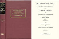 De Laudibus Legum Angliae. A Treatise in Commendation of the Laws