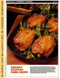 McCall's Cooking School Recipe Card: Meat 48 - Orange-Glazed Pork Chops  (Replacement McCall's Recipage or Recipe Card For 3-Ring Binders)