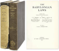 The Babylonian Laws, Edited with Translation and Commentary
